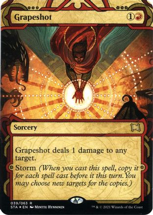 Grapeshot (039) Etched Foil - Strixhaven Mystical Archive