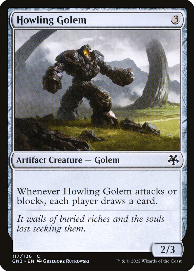 Howling Golem (117) - Game Night: Free-for-All