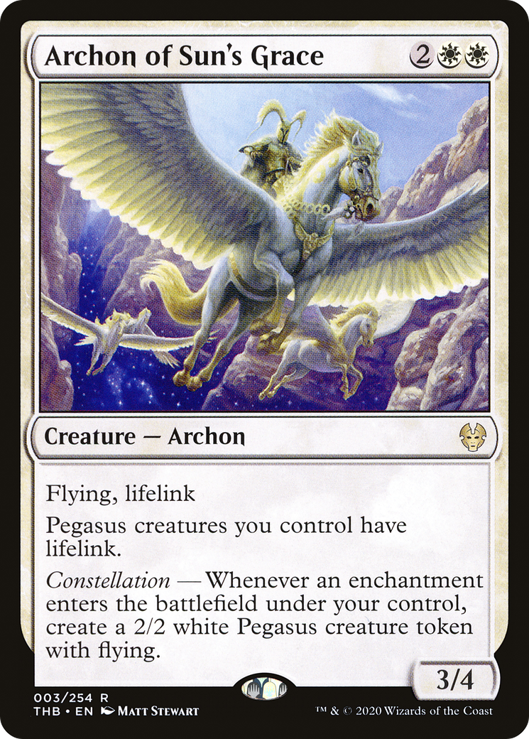 Archon of Sun's Grace (003) - Theros Beyond Death