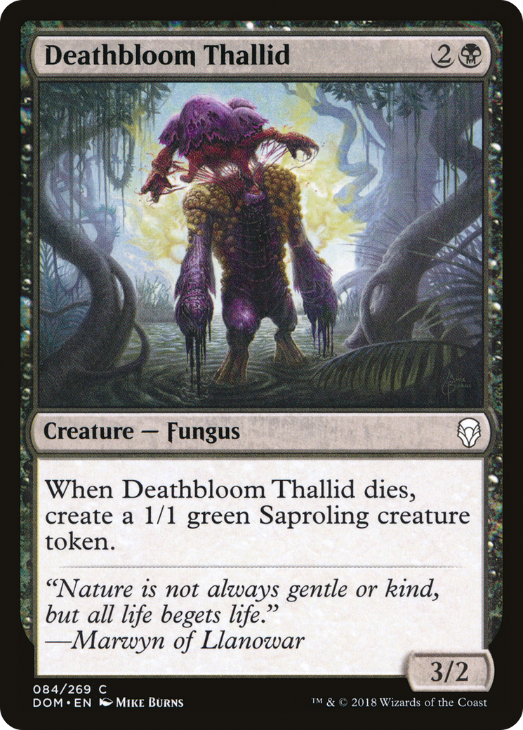 Deathbloom Thallid (084) - Dominaria