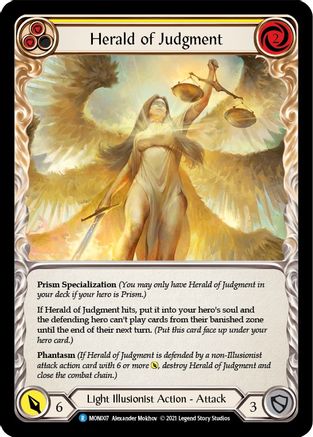 Herald of Judgment (MON007) (1st Edition) - Monarch