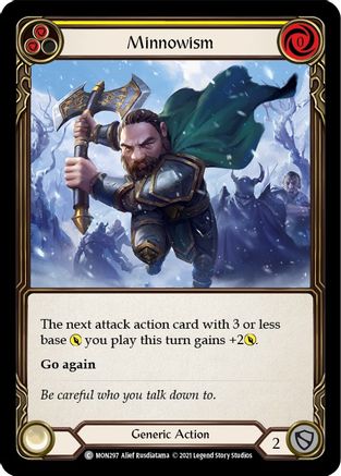 Minnowism (Yellow) (MON297) (Unlimited Edition) - Monarch