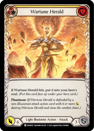 Wartune Herald (Yellow) (MON027) (Unlimited Edition) - Monarch