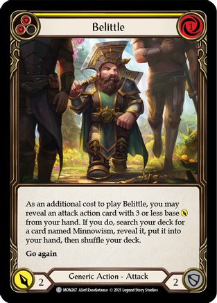 Belittle (Yellow) (MON267) (Unlimited Edition) - Monarch