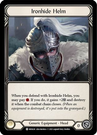 Ironhide Helm (MON241) (Unlimited Edition) Rainbow Foil - Monarch