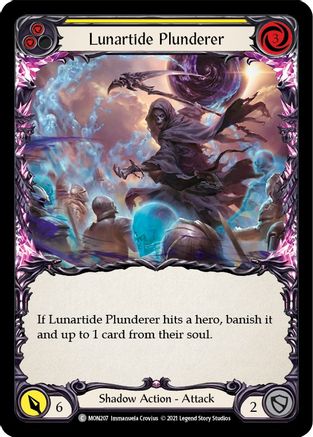 Lunartide Plunderer (Yellow) (MON207) (Unlimited Edition) - Monarch