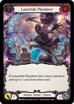 Lunartide Plunderer (Red) (MON206) (Unlimited Edition) - Monarch