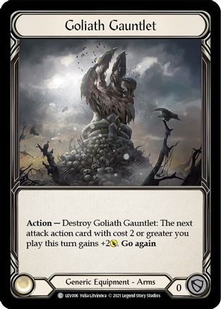 Goliath Gauntlet (LEV006) - Blitz Deck: Monarch - Levia