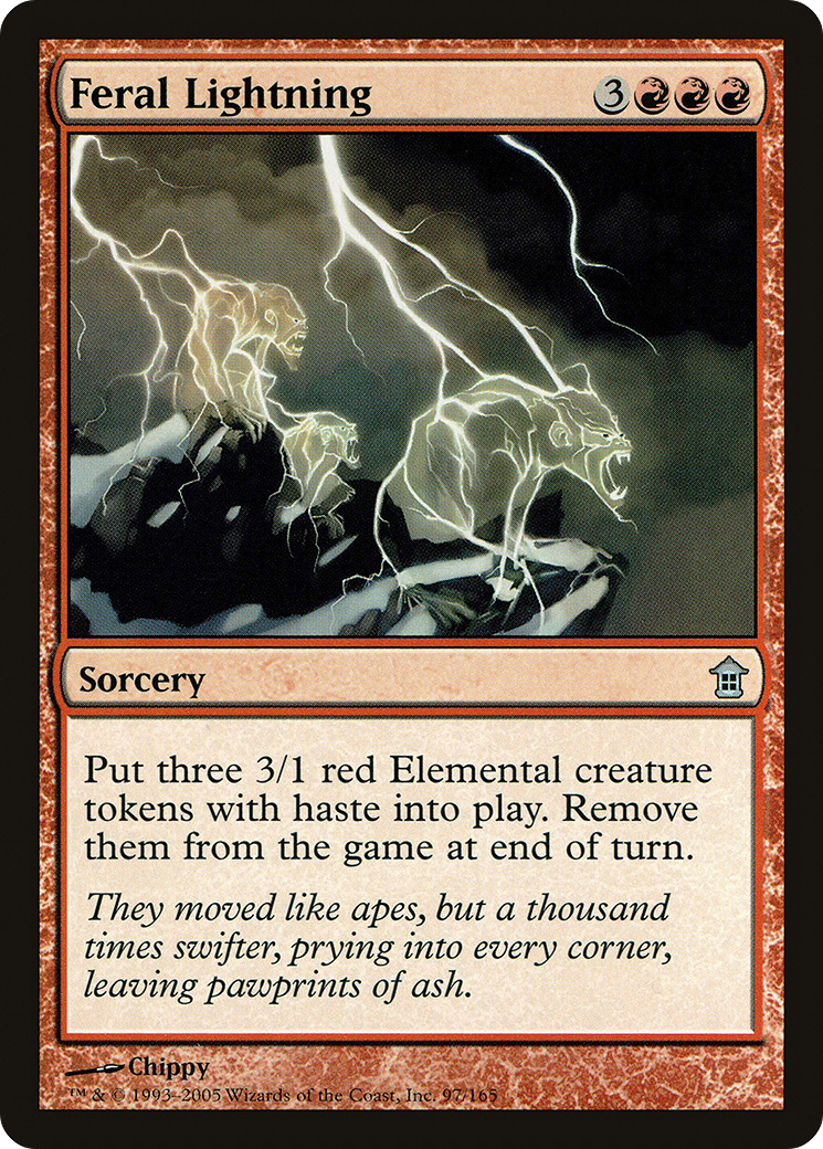 Feral Lightning (097) - Saviors of Kamigawa