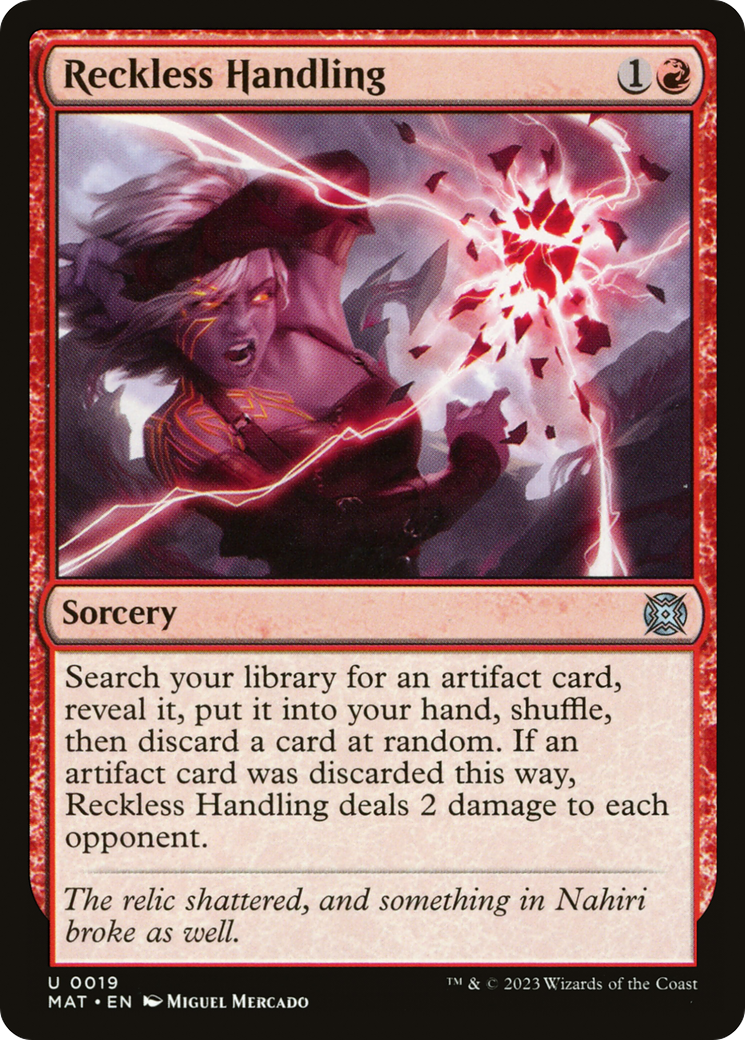 Reckless Handling (019) Foil - March of the Machine: The Aftermath