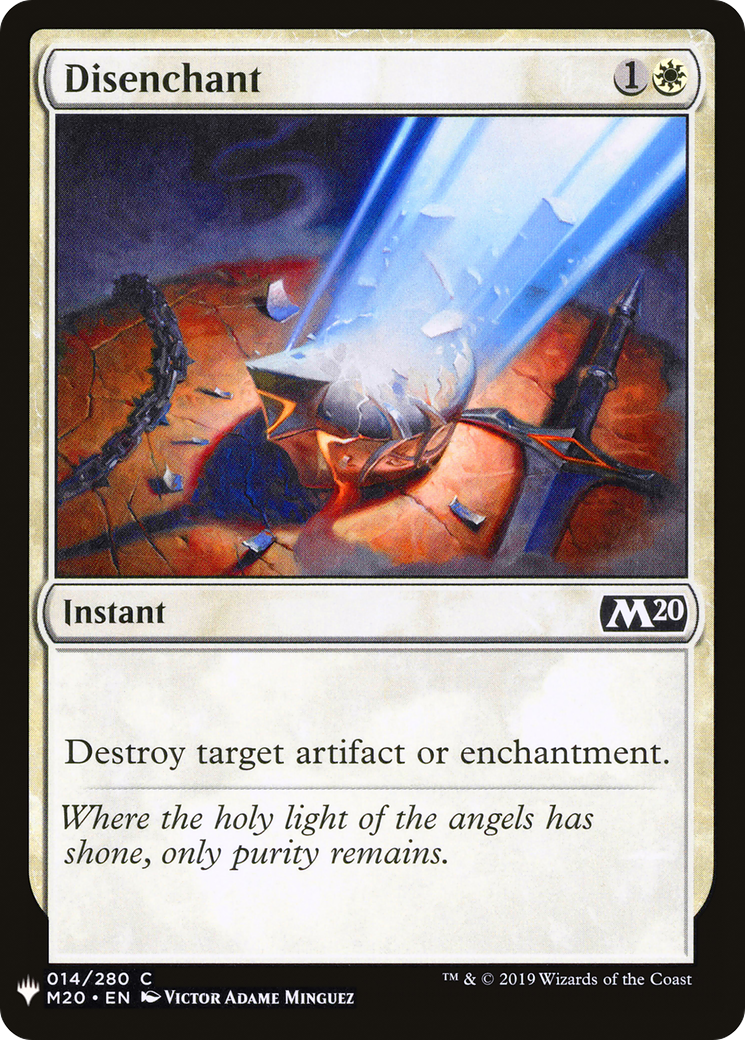 Disenchant (M20-14) - The List