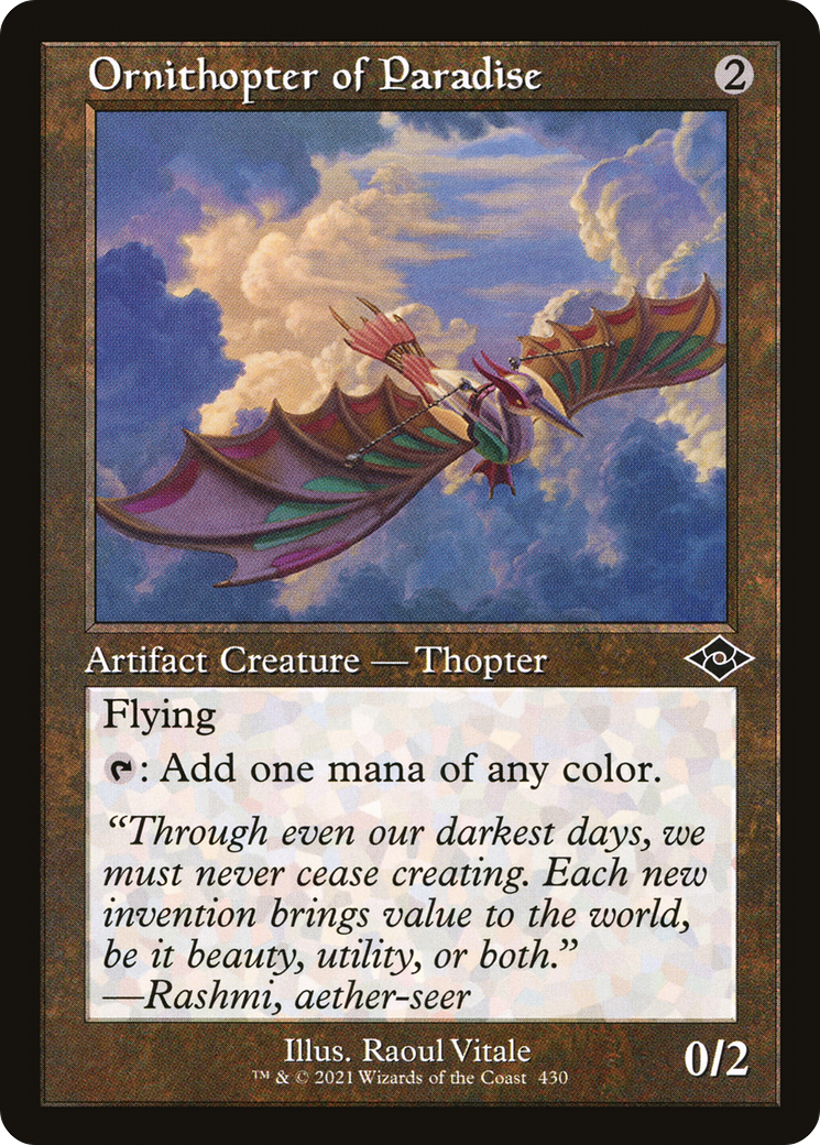 Ornithopter of Paradise (Retro) (430) - Modern Horizons 2