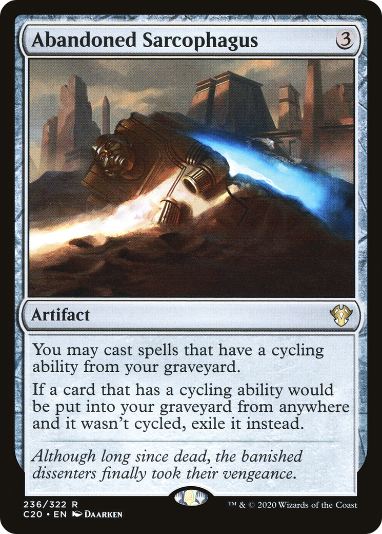 Abandoned Sarcophagus (236) - Commander 2020