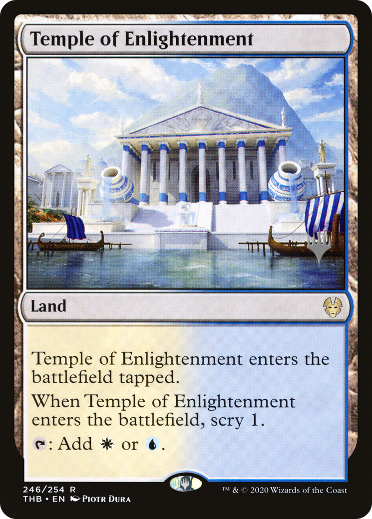 Temple of Enlightenment (246) Foil - Theros Beyond Death Promos