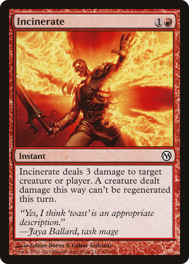 Incinerate (048) - Duels of the Planeswalkers