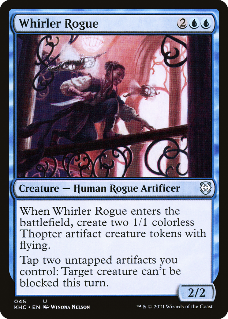 Whirler Rogue (045) - Kaldheim Commander