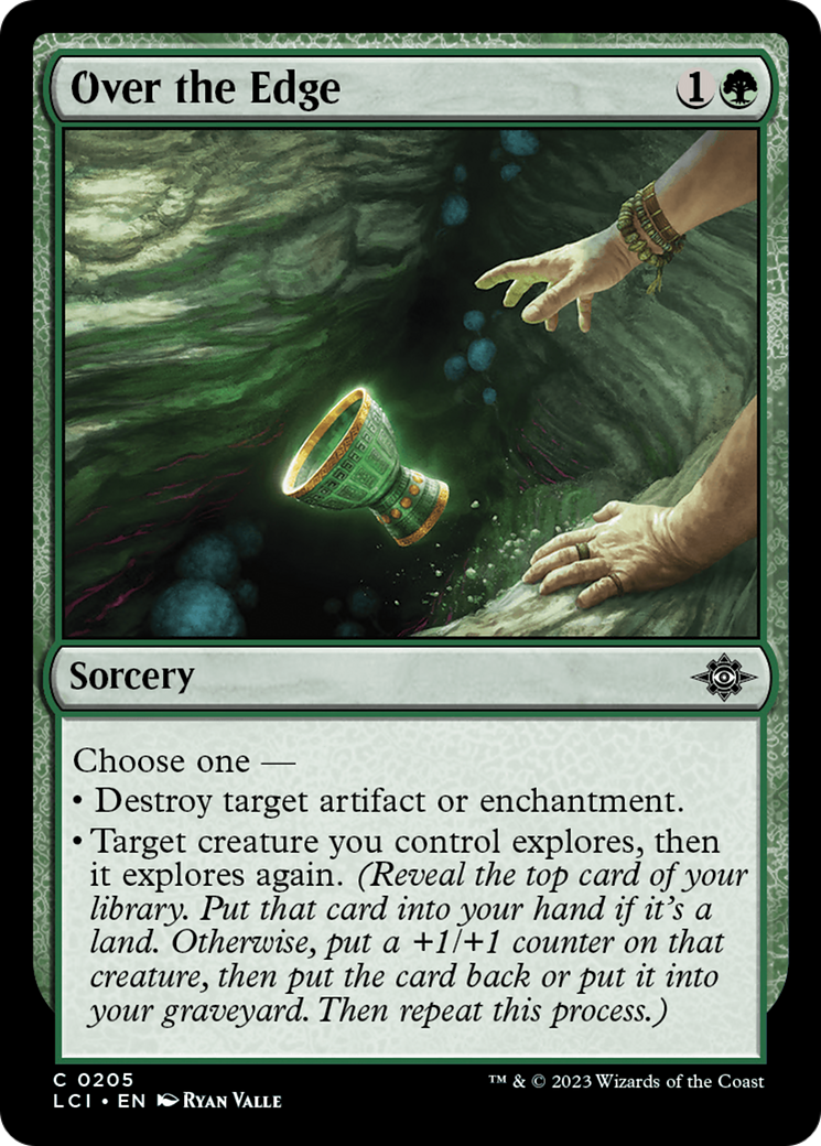 Over the Edge (205) Foil - The Lost Caverns of Ixalan