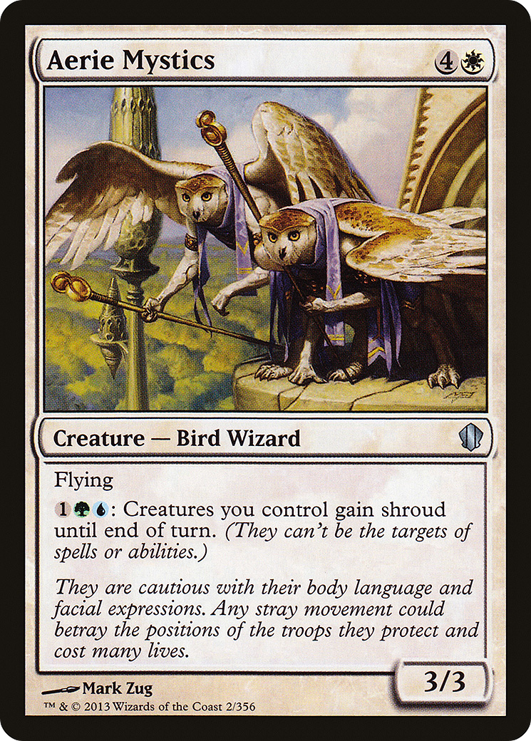 Aerie Mystics (002) - Commander 2013