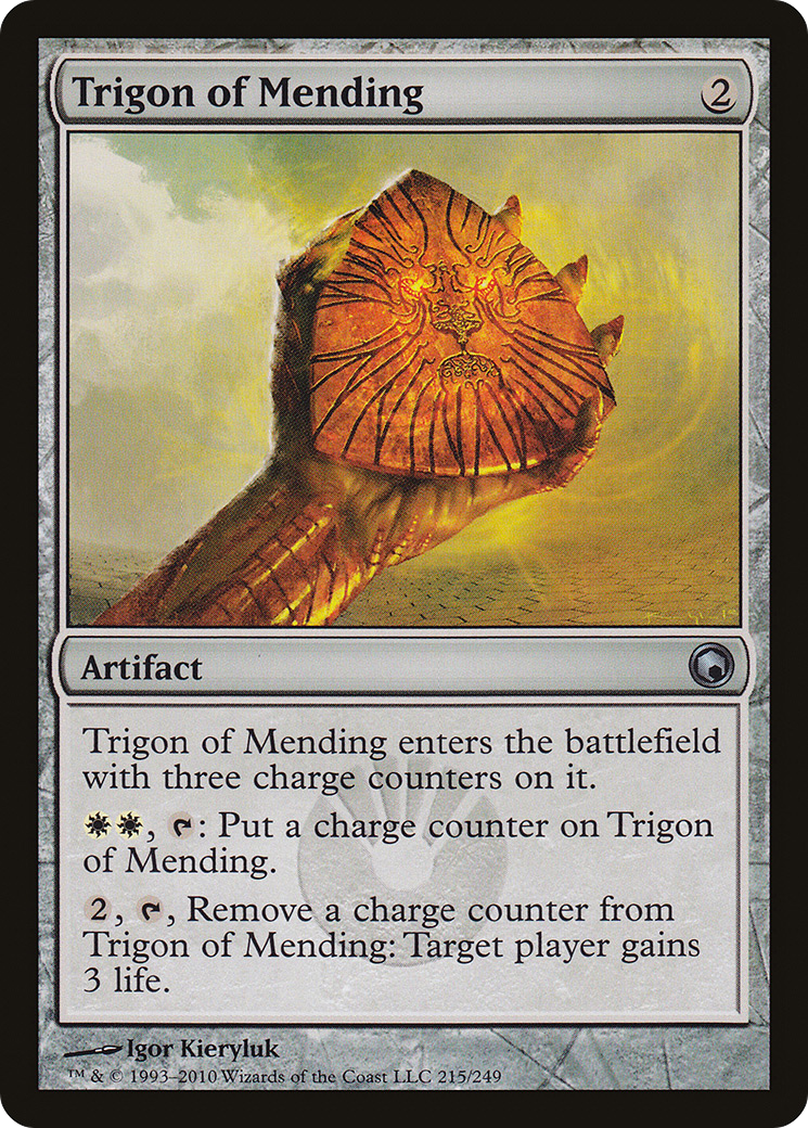 Trigon of Mending (215) - Scars of Mirrodin