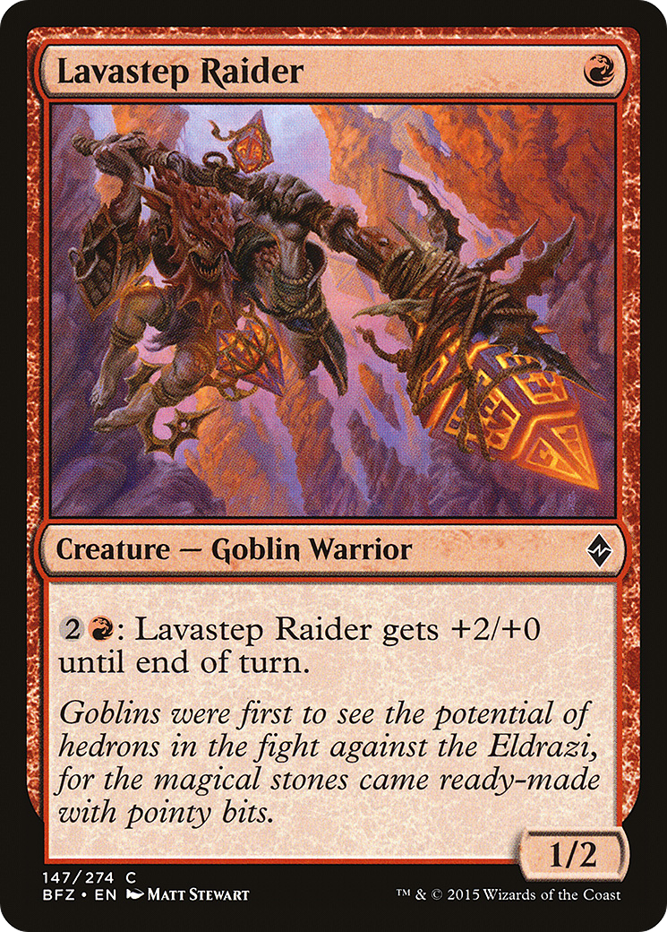 Lavastep Raider (147) - Battle for Zendikar