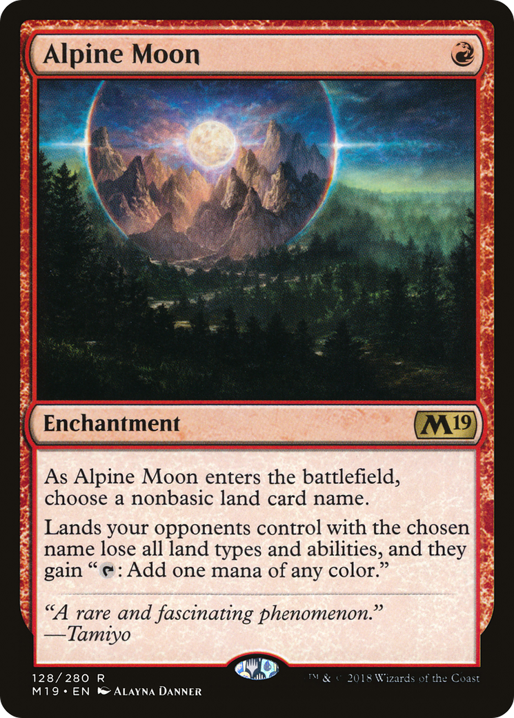 Alpine Moon (128) - Core Set 2019