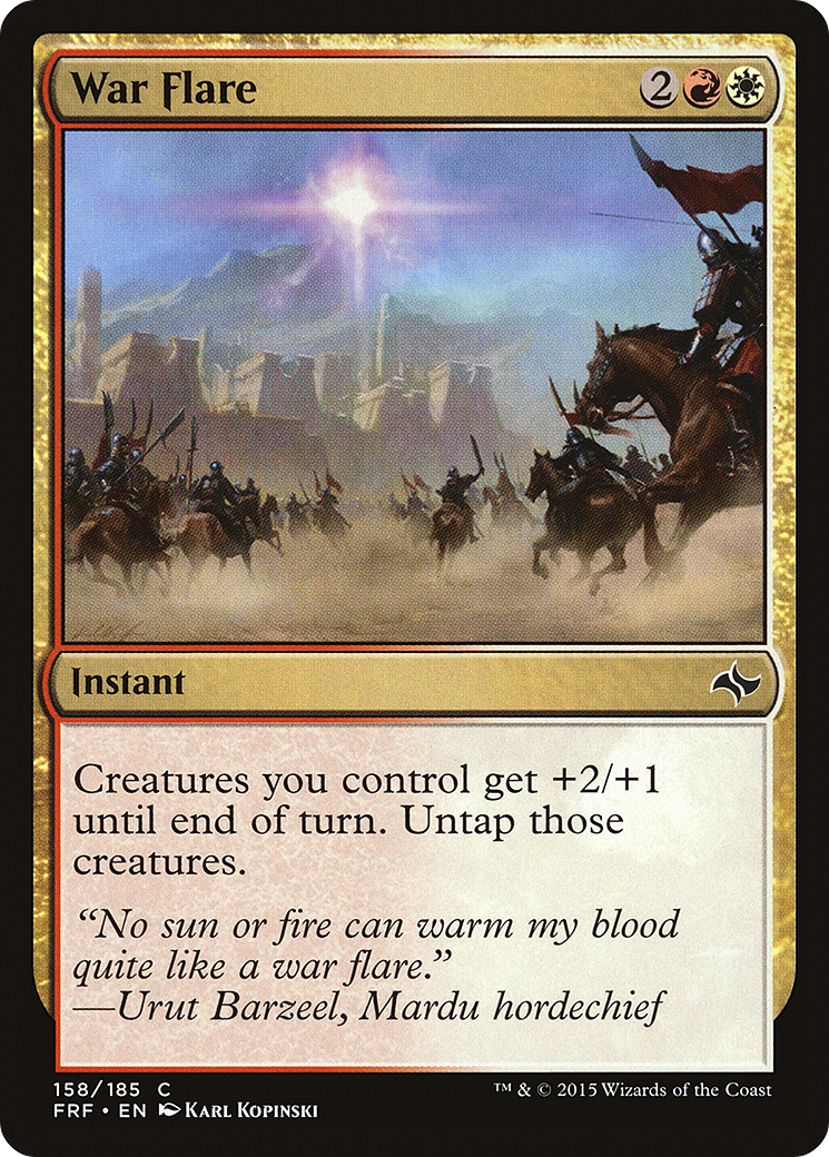 War Flare (158) - Fate Reforged