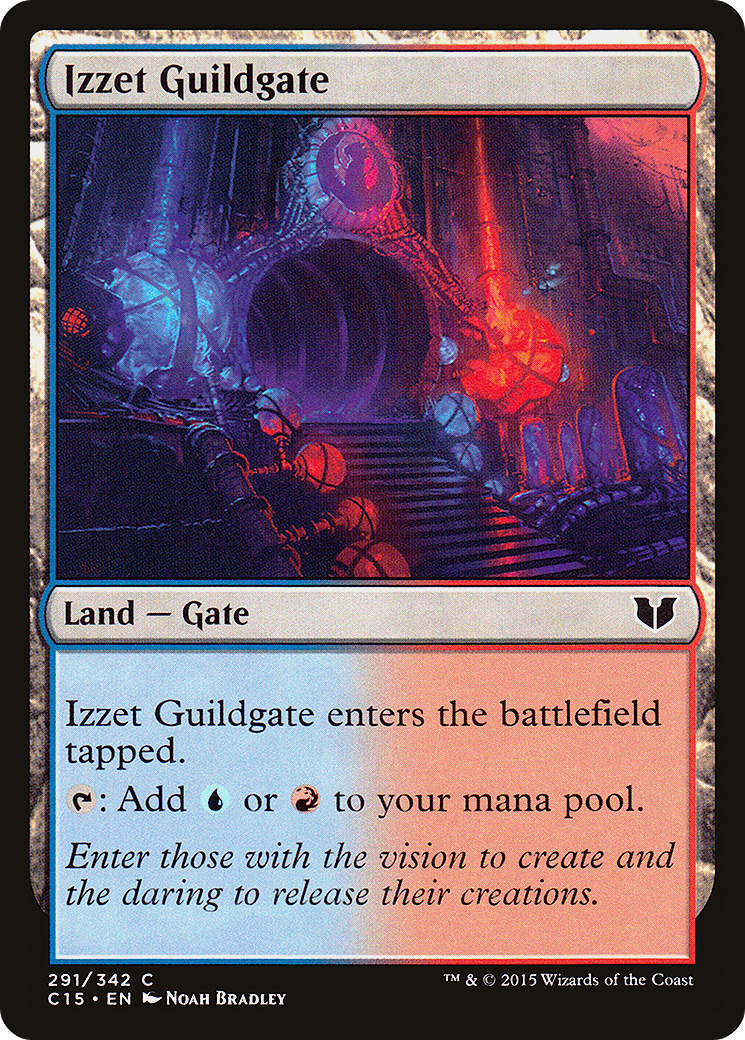 Izzet Guildgate (291) - Commander 2015