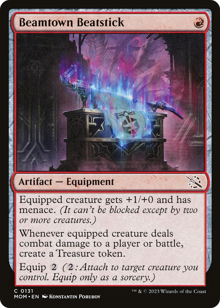 Beamtown Beatstick (131) Foil - March of the Machine