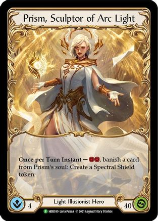 Prism, Sculptor of Arc Light (HER030) Cold Foil - FaB Promos
