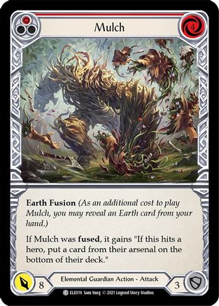 Mulch (Red) (ELE019) (Unlimited Edition) Rainbow Foil - Tales of Aria