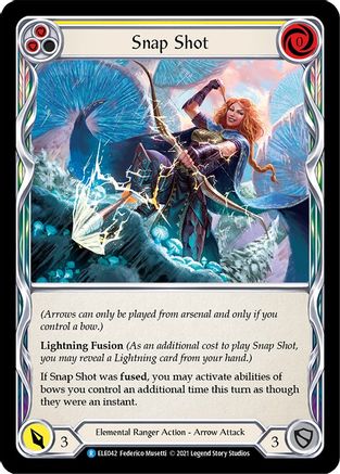Snap Shot (Yellow) (ELE042) (Unlimited Edition) - Tales of Aria