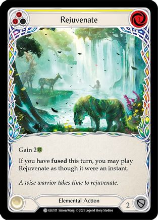 Rejuvenate (Yellow) (ELE107) (Unlimited Edition) - Tales of Aria