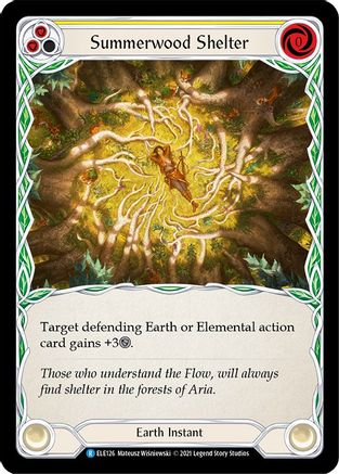 Summerwood Shelter (Yellow) (ELE126) (Unlimited Edition) - Tales of Aria