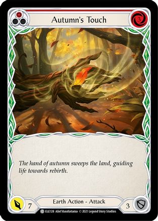 Autumn's Touch (Red) (ELE128) (Unlimited Edition) - Tales of Aria