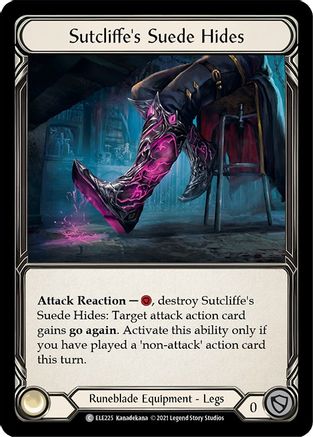 Sutcliffe's Suede Hides (ELE225) (Unlimited Edition) - Tales of Aria
