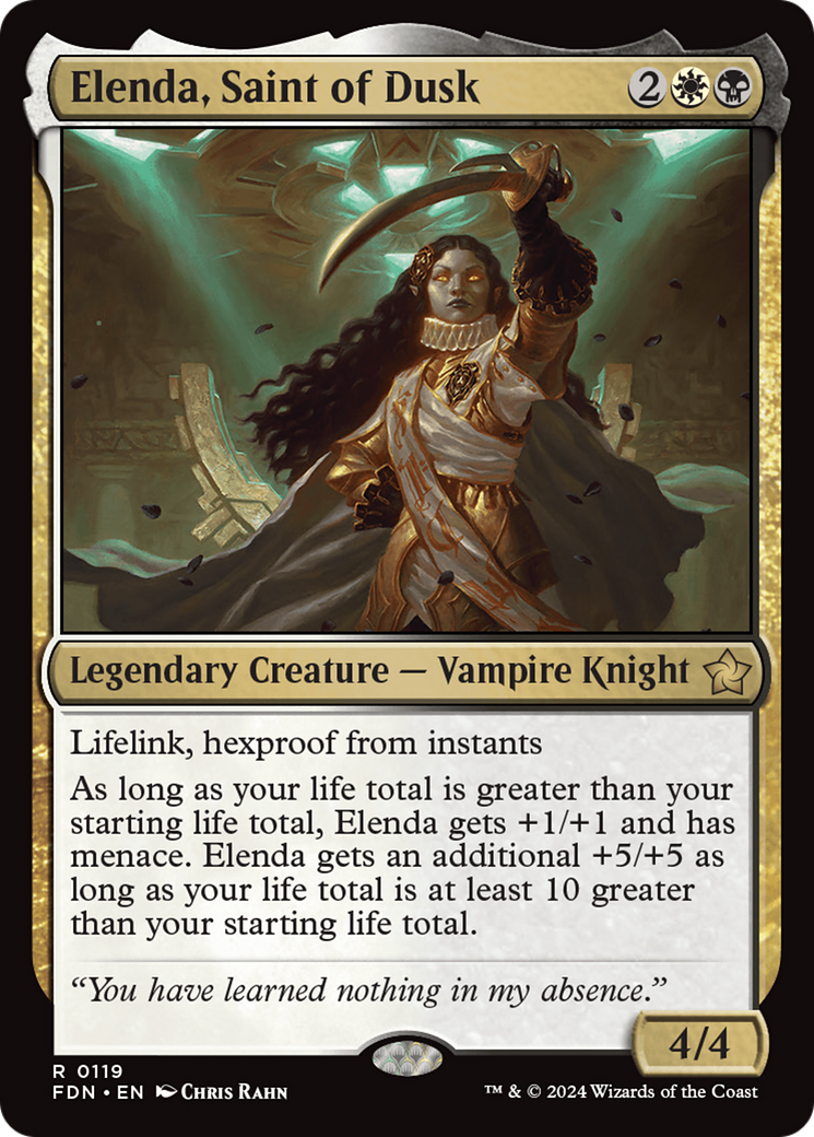 Elenda, Saint of Dusk (119) - Foundations