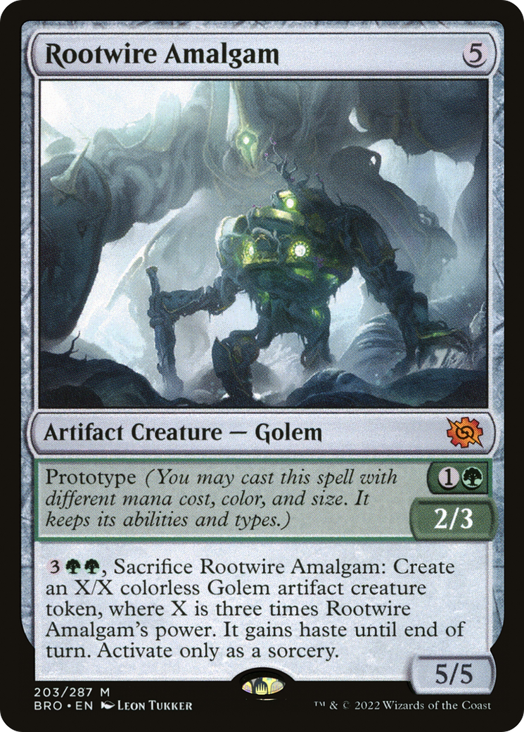 Rootwire Amalgam (203) Foil - The Brothers' War