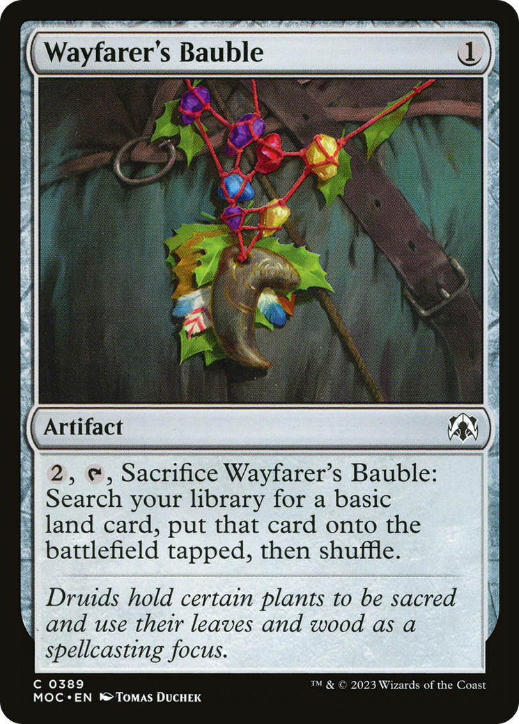 Wayfarer's Bauble (389) - March of the Machine Commander