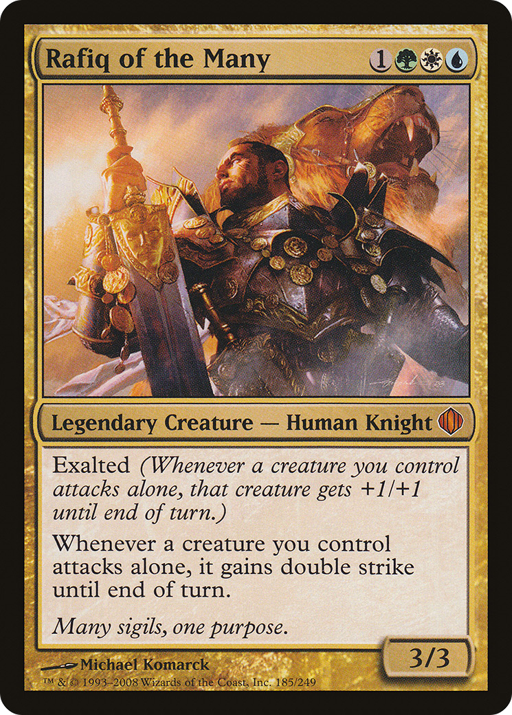 Rafiq of the Many (185) Foil - Shards of Alara