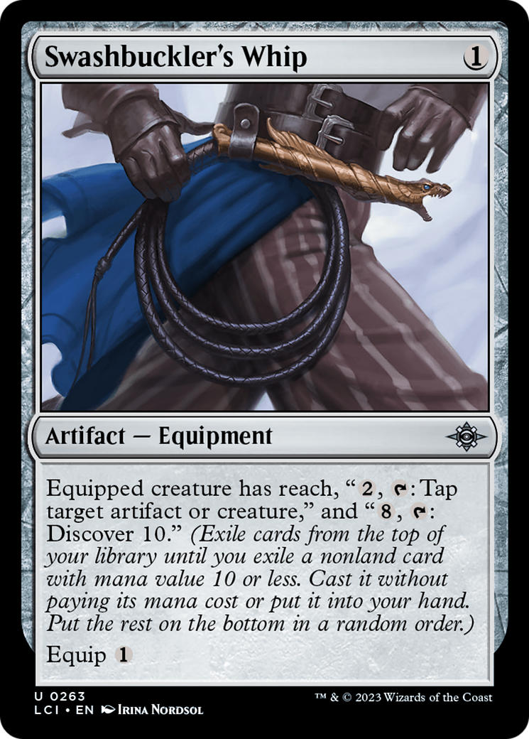 Swashbuckler's Whip (263) Foil - The Lost Caverns of Ixalan