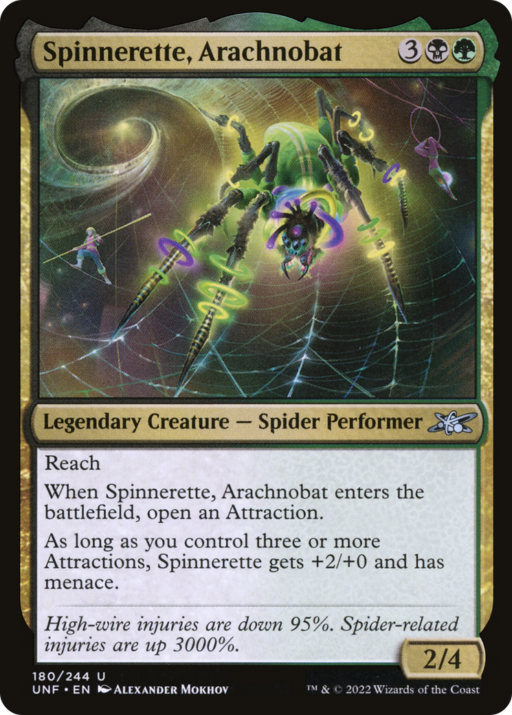 Spinnerette, Arachnobat (180) - Unfinity