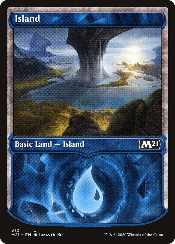 Island (Showcase) (310) - Core Set 2021