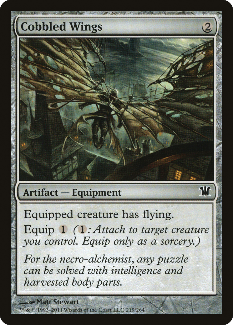 Cobbled Wings (219) Foil - Innistrad