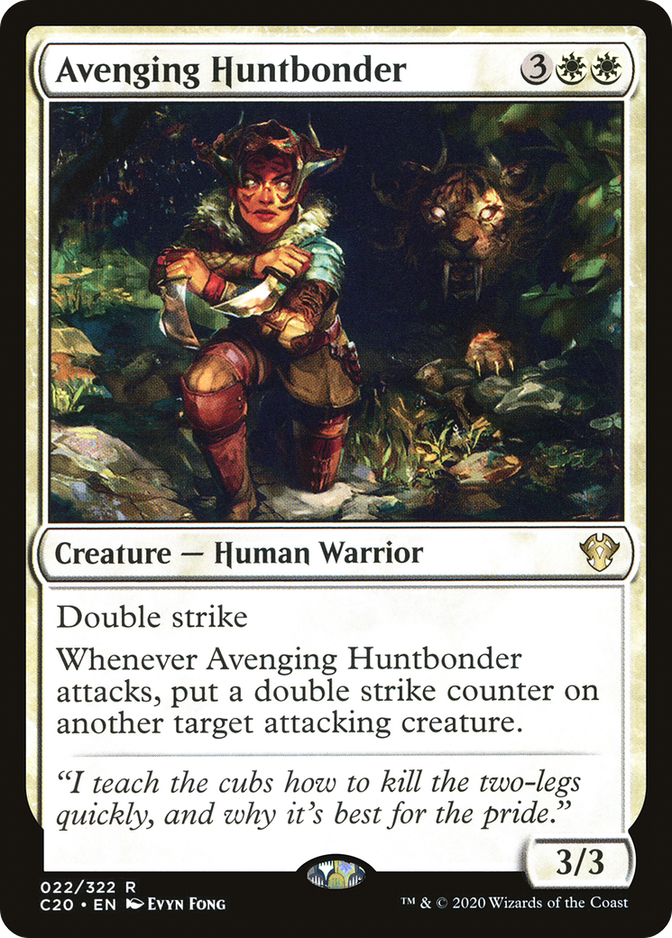 Avenging Huntbonder (022) - Commander 2020