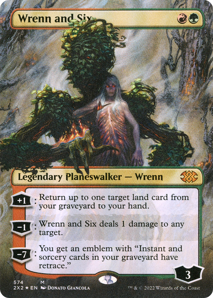 Wrenn and Six (Textured Foil) (574) Foil - Double Masters 2022
