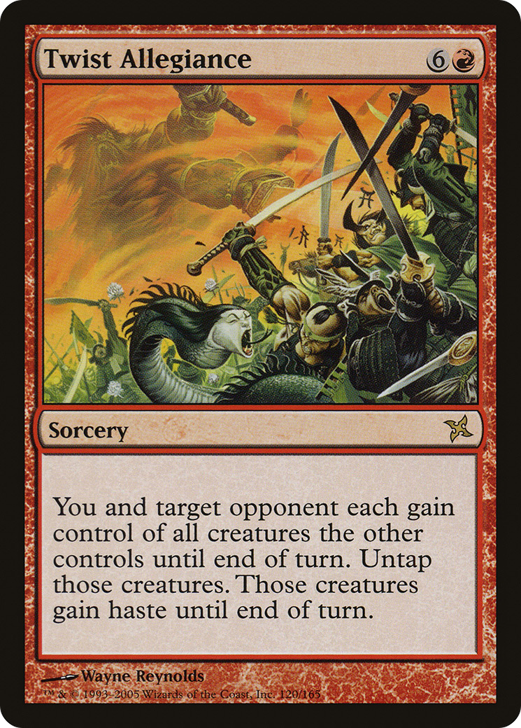 Twist Allegiance (120) - Betrayers of Kamigawa