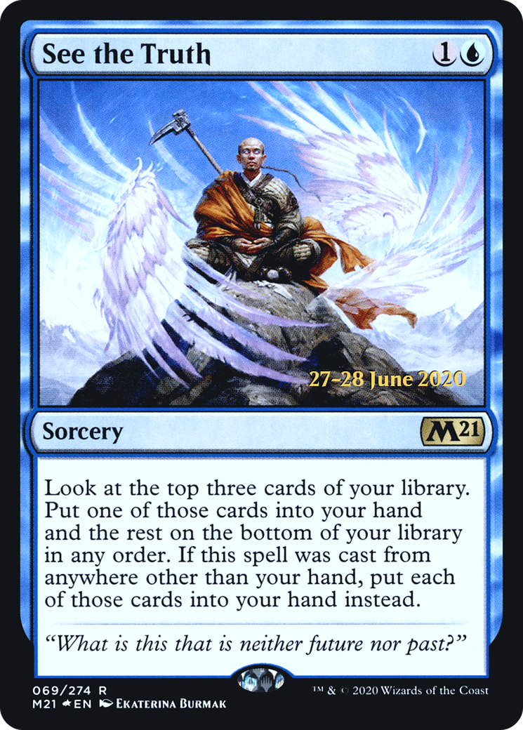 See the Truth (69s) Foil - Core Set 2021 Promos