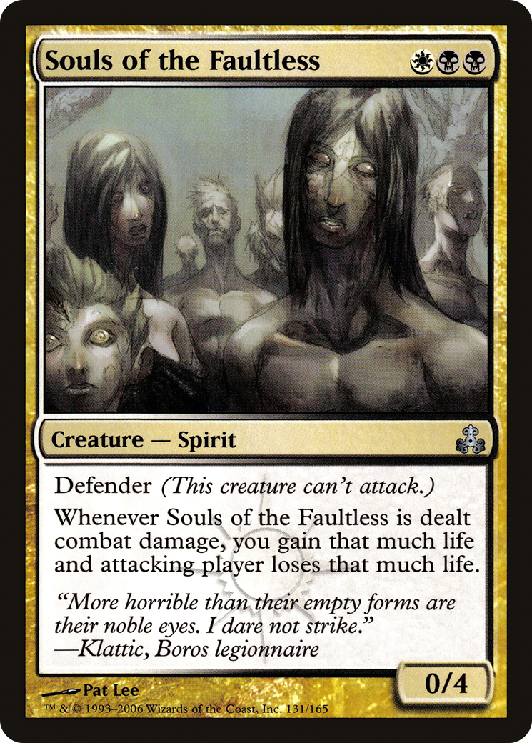 Souls of the Faultless (131) Foil - Guildpact