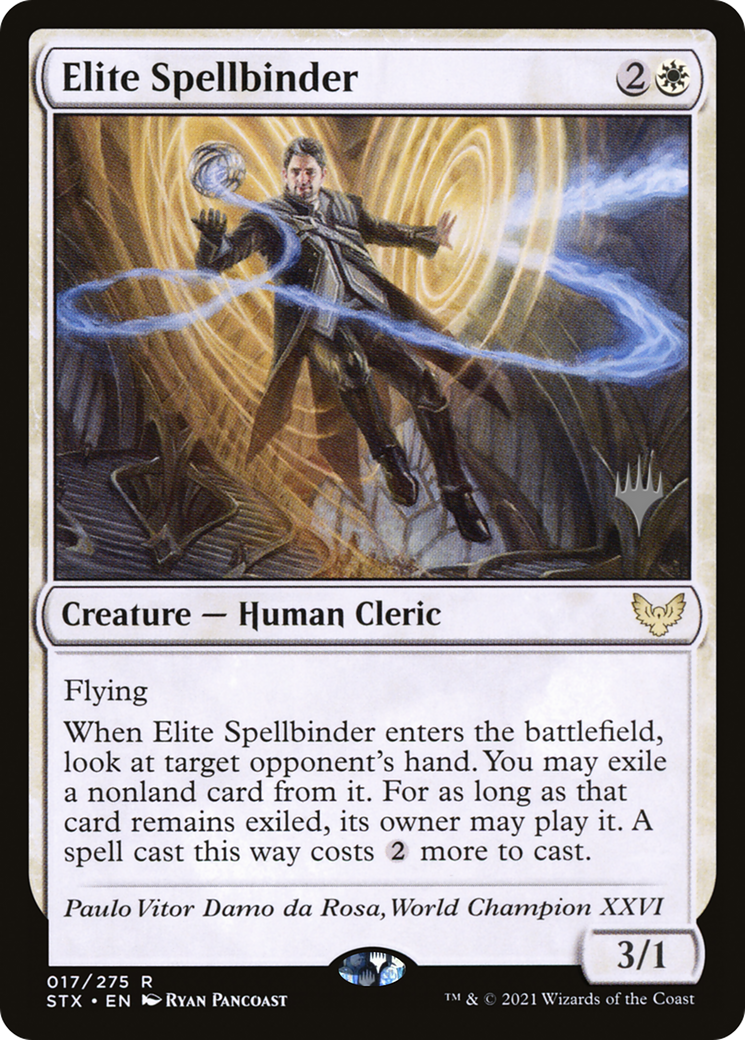 Elite Spellbinder (17p) - Strixhaven: School of Mages Promos