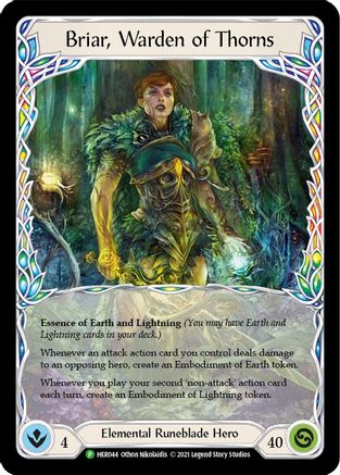 Briar, Warden of Thorns (HER044) Cold Foil - FaB Promos